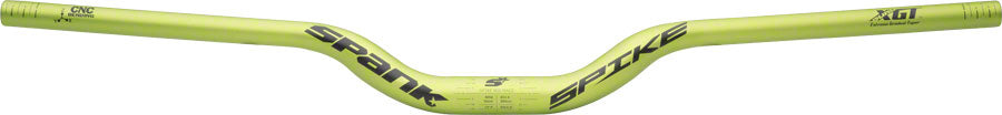 Spank Spike Race Bars 800mm Wide, 50mm Rise, 31.8mm Clamp Matte Green