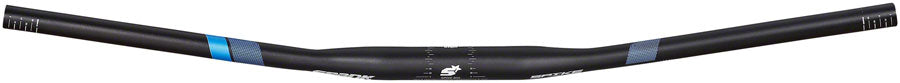 Spank Spike 800 Vibrocore Riser Handlebar: 31.8, 800mm, 50mm Rise Black/Blue
