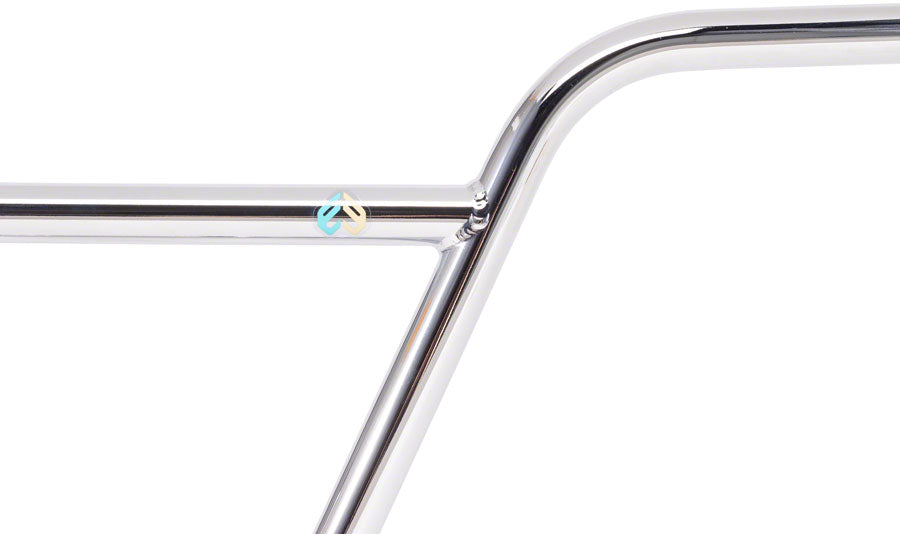 Eclat Morrow BMX Handlebar - 10", Chrome , 25.4