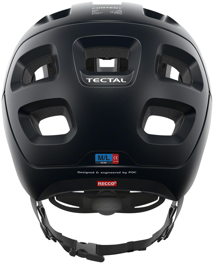 POC Tectal Helmet - Uranium Black Matte, Medium