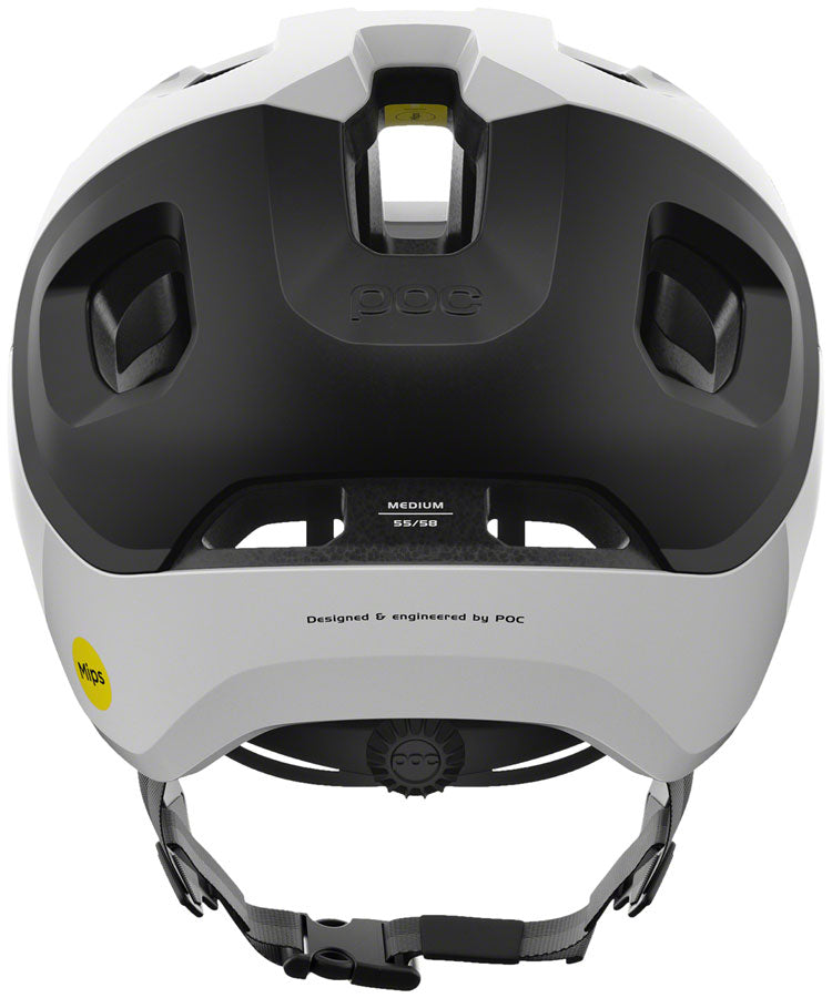 POC Axion Race MIPS Helmet - White/Black Matte, Medium