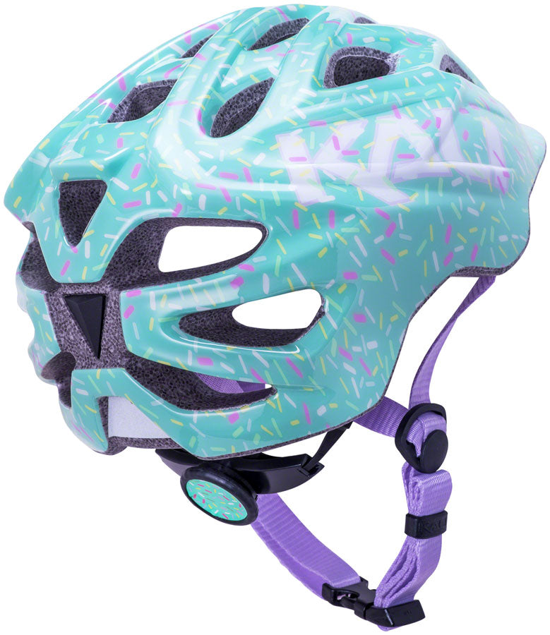 Kali Protectives Chakra Child Helmet - Sprinkles Mint, Children's, Small