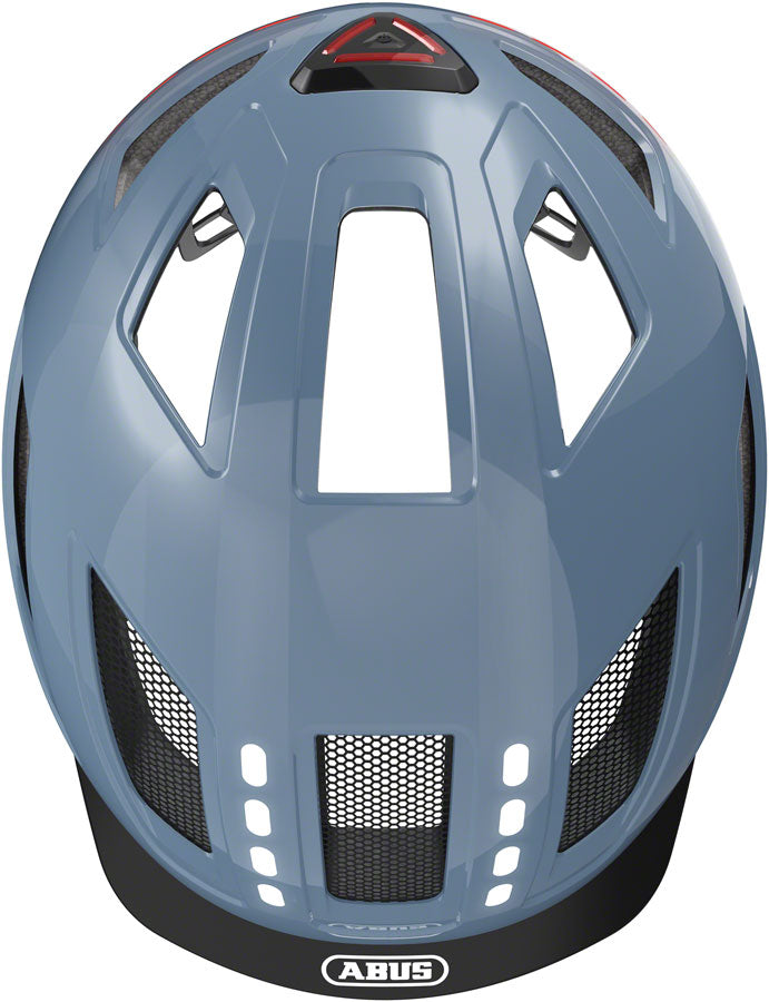 Abus Hyban 2.0 LED Helmet - Signal Glacier, Medium
