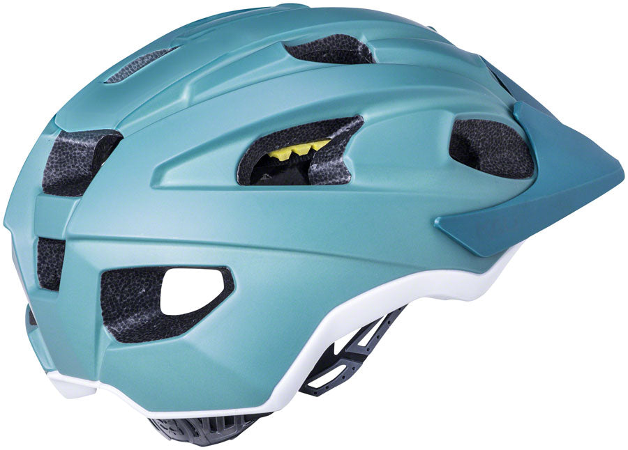 Kali Protectives Pace Helmet - Solid Matte Moss/White, Large/X-Large
