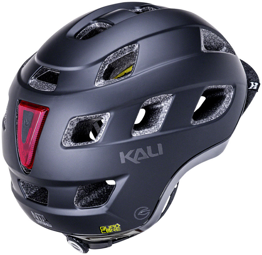 Kali Protectives Traffic 2.0 Helmet - Matte Black, Small/Medium