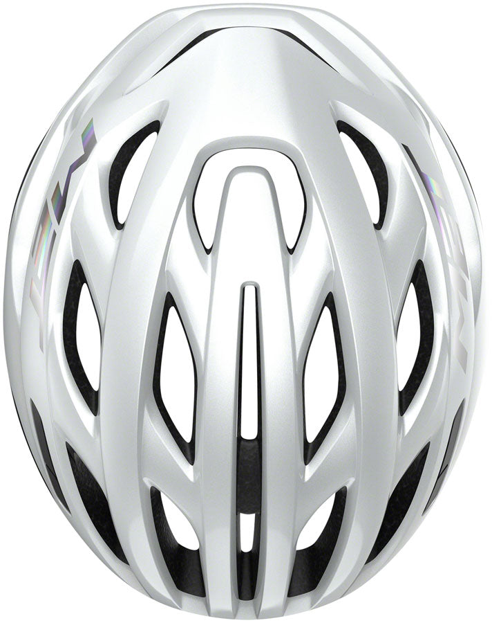 MET Estro MIPS Helmet - White Holographic, Glossy, Large