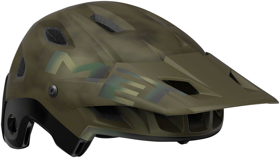 MET Parachute MCR MIPS Helmet - Kiwi Iridescent, Matte, Medium