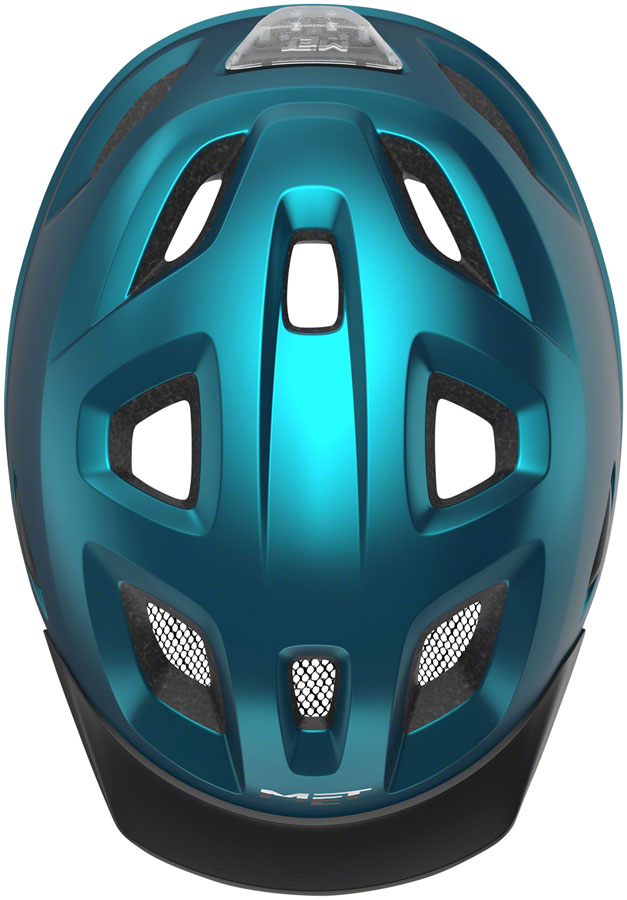 MET Mobilite MIPS Helmet - Teal/Blue Metallic, Matte, Small/Medium