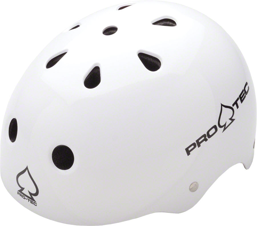 ProTec Classic Helmet - Gloss White, Medium