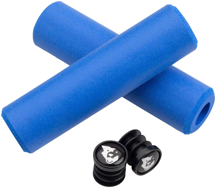 Wolf Tooth Fat Paw Grips Handlebar Grips Blue