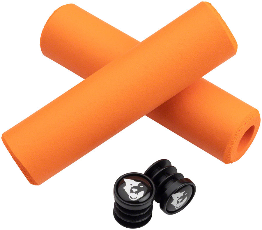 Wolf Tooth Fat Paw Grips Handlebar Grips Orange