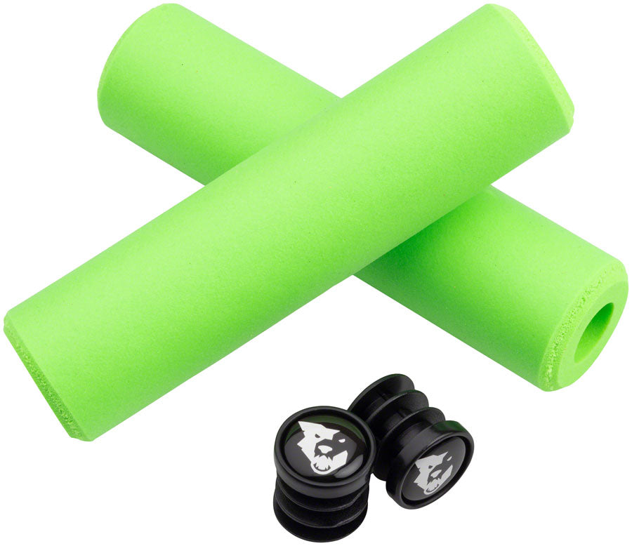 Wolf Tooth Fat Paw Grips Handlebar Grips Green