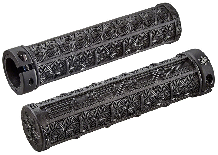 Supacaz Grizips : Black Handlebar Grips Rubber Black