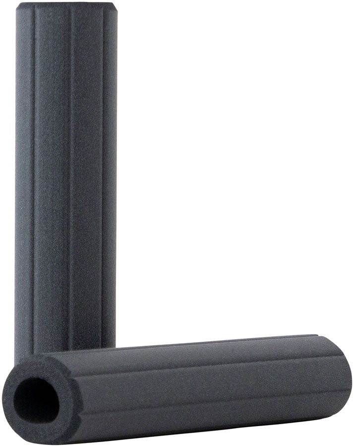 ESI Ribbed Chunky Grips Handlebar Grips Rubber Black