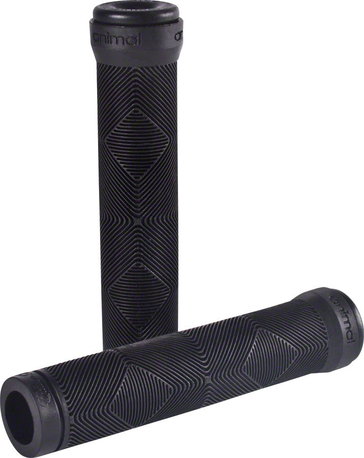 Animal Edwin - Black 165mm Handlebar Grips Black