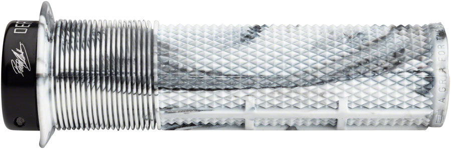 Dmr DeathGrip Flanged Grips Handlebar Grips Rubber White