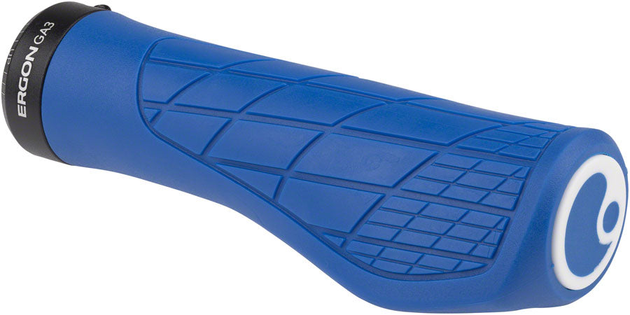 Ergon GA3 Grips Handlebar Grips Rubber Blue