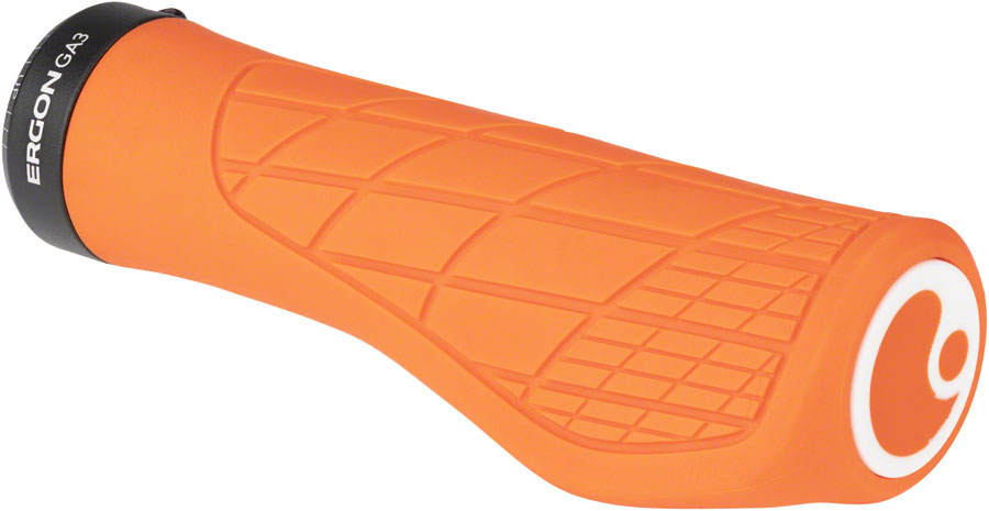 Ergon GA3 Grips Handlebar Grips Rubber Orange