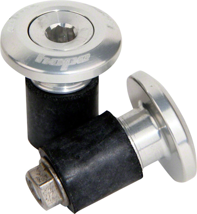 Hope Grip Doctor Bar End Plugs Handlebar Grips Silver