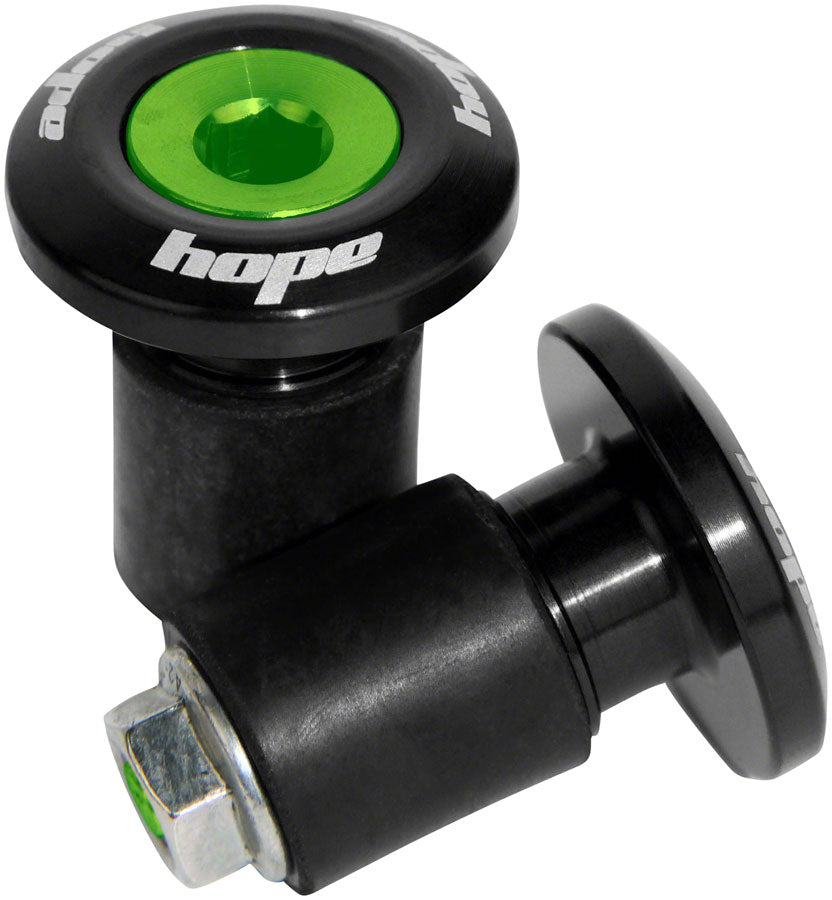 Hope Grip Doctor Bar End Plugs Handlebar Grips Green