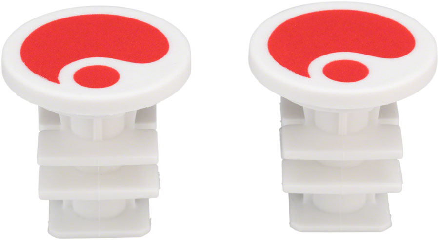 Ergon GA2/GA2 Fat/GA3 Bar End Plugs Handlebar Grips Red