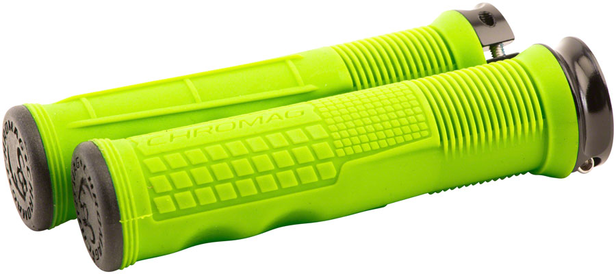 Chromag Format - Green Lock-On Handlebar Grips Green