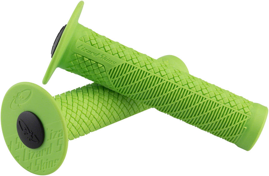 Lizard Skins Charger Evo Grips - Green, Flange