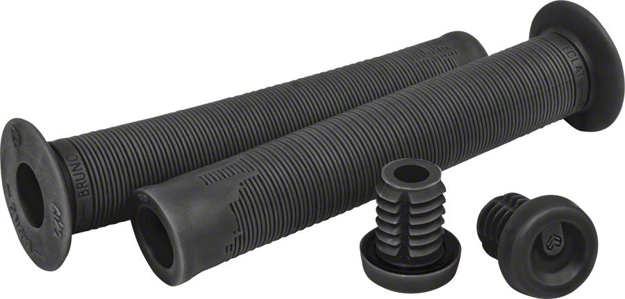 Eclat Bruno Grips - Black, Flange