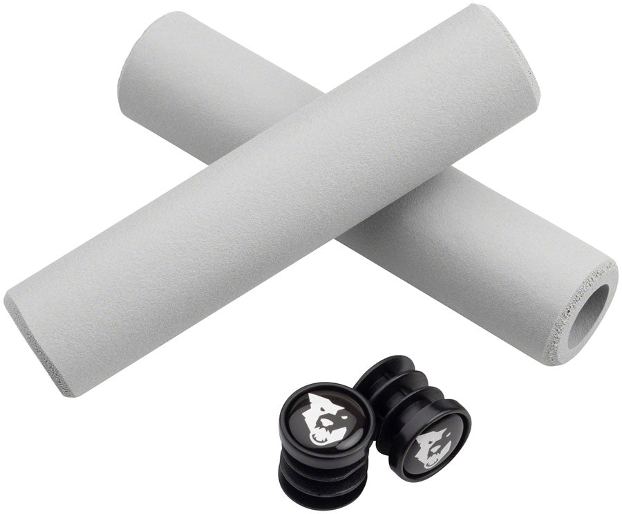 Wolf Tooth Karv Grips Handlebar Grips Rubber Gray