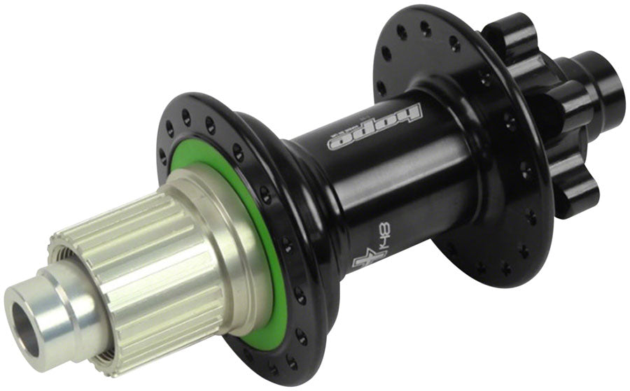Hope Pro 4 Rear Hub - 12 x 148mm, 6-Bolt, Micro Spline, Black, 28H