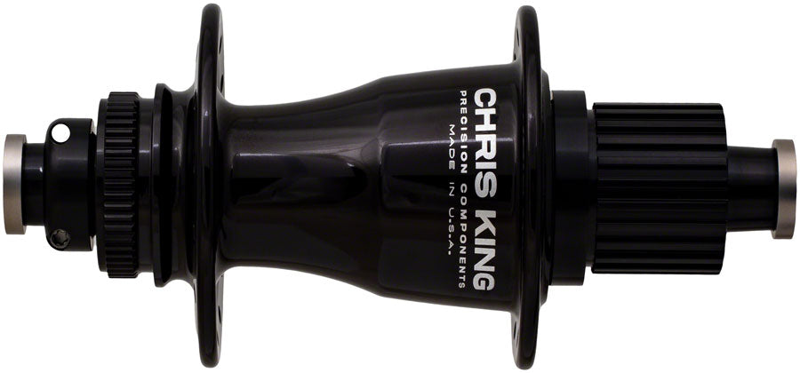 Chris King Rear Hub - 12 x 157mm, Center-Lock, MicroSpline, 32H, Black
