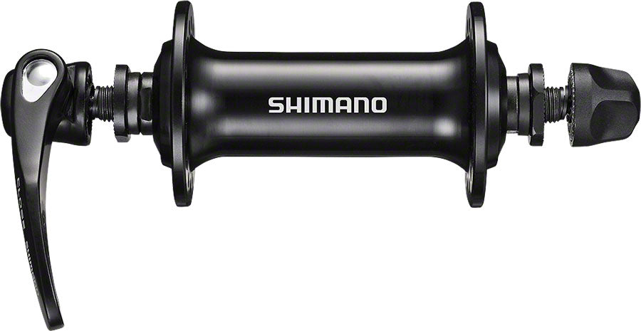 Shimano HB-RS400 Front Hub - QR x 100mm, Rim Brake, Black, 36h