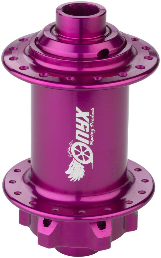 Onyx MTB Front Hub - 15 x 110mm Boost, 6-Bolt, Purple