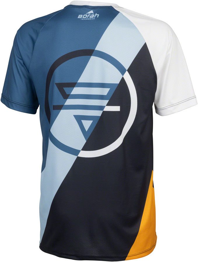Teravail Waypoint Men's MTB Jersey - White, Blue, Lite Blue, Black, Gold, 3X-Large