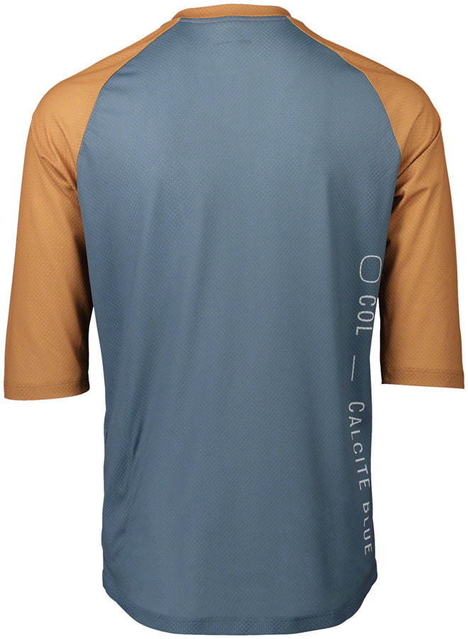POC Pure 3/4 Jersey - Blue/Brown, Medium