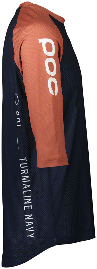 POC Pure 3/4 Jersey - Navy/Pink, Medium