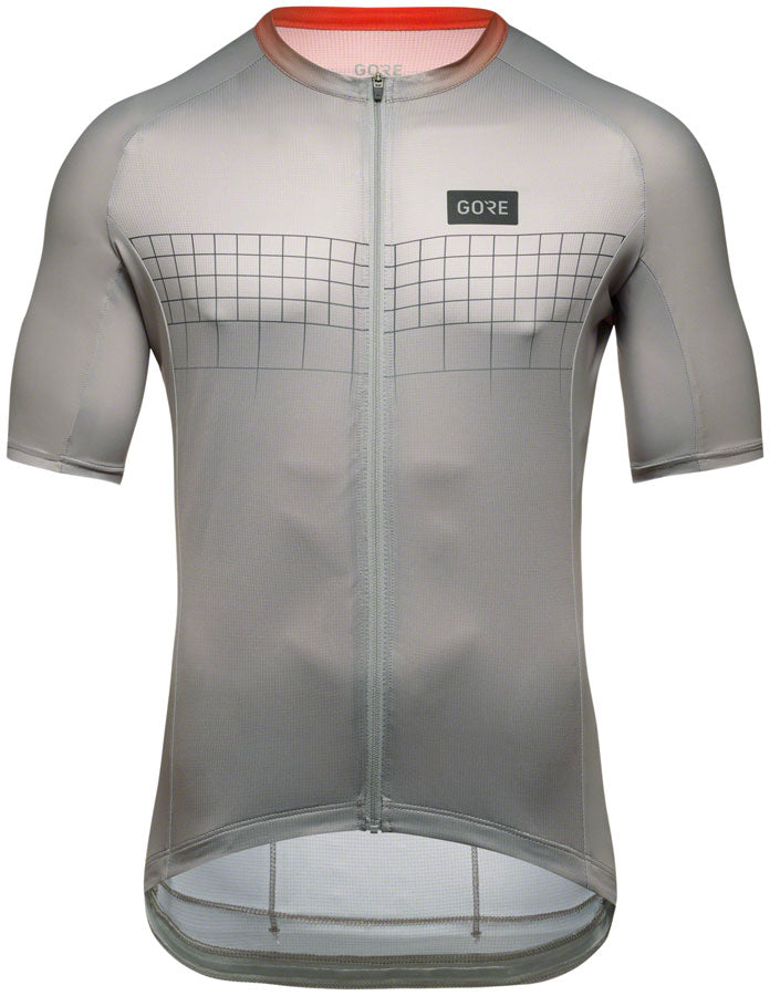 GORE Grid Fade Jersey 2.0 - Gray/Fire, Women's, Small