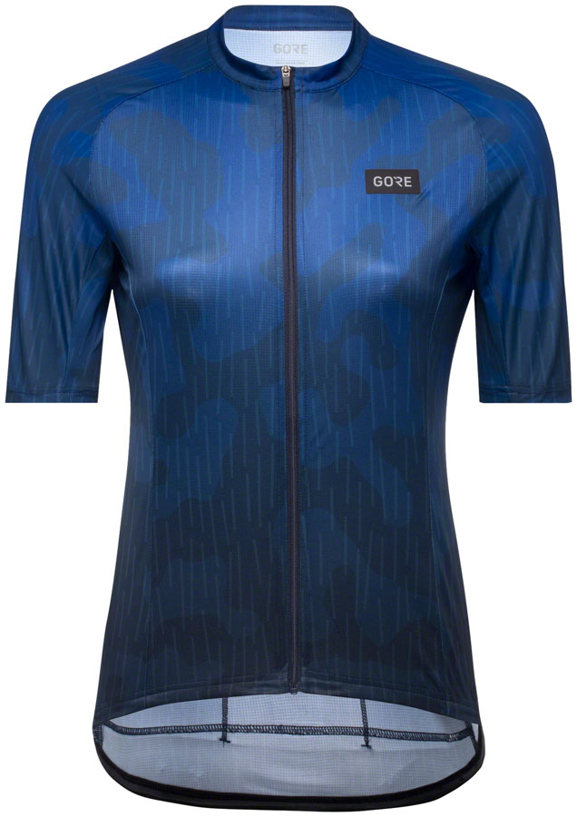 GORE Rain Camo Jersey - Women's, Blue, X-Small