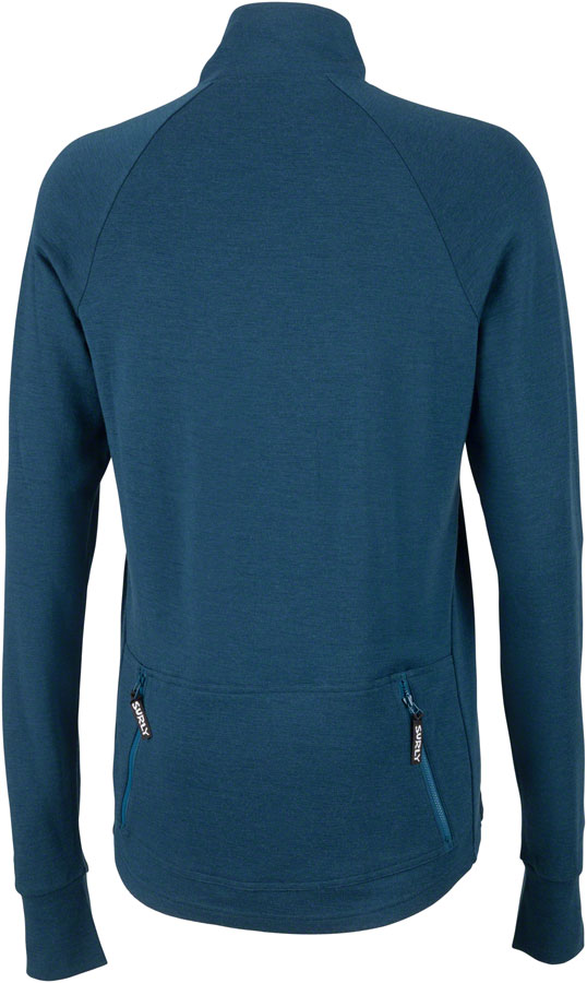 Surly Merino Wool Jersey - Navy, Long Sleeve, Men's, 2X-Large