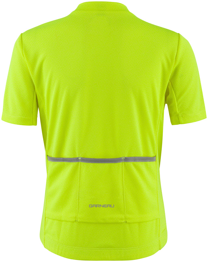 Garneau Lemmon 2 Junior Jersey - Bright Yellow, Short Sleeve, Youth, Large