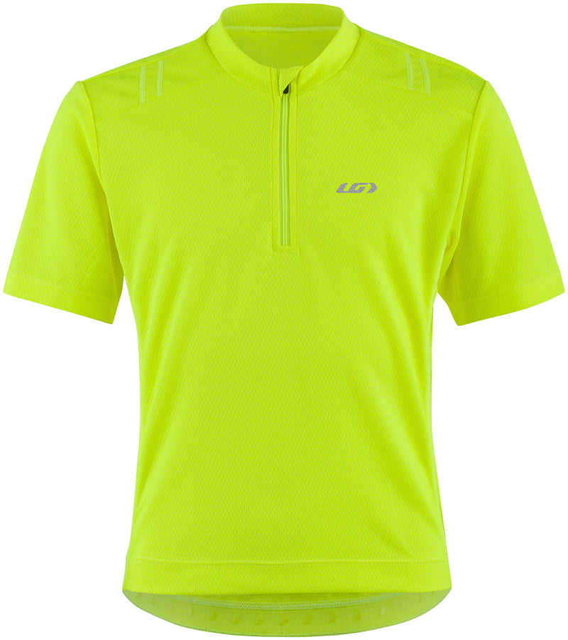 Garneau Lemmon 2 Junior Jersey - Bright Yellow, Short Sleeve, Youth, X-Small