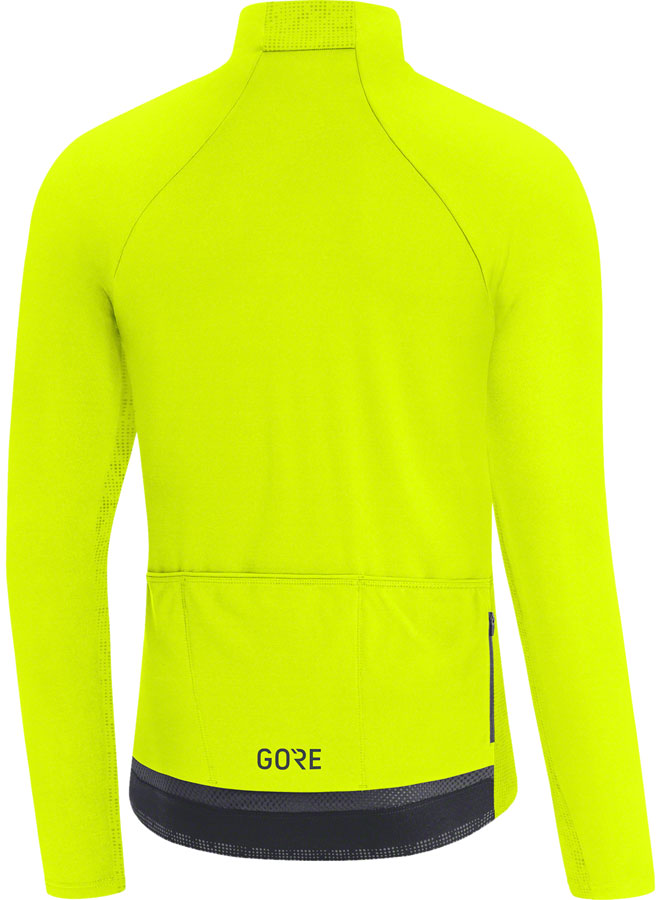 GORE C5 Thermo Jersey - Neon Yellow/Citrus Green, Men's, X-Large