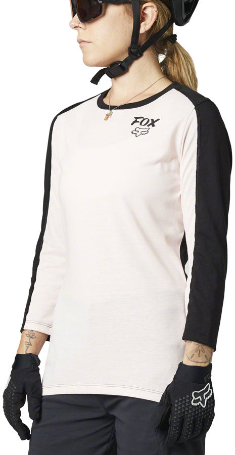 Fox Racing Ranger Drirelease 3/4 Sleeve Jersey - Pale Pink, Women's, Large