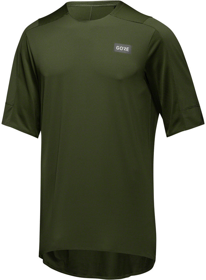 GORE Trail KPR Tech Jersey - Utility Green, Men's, Large