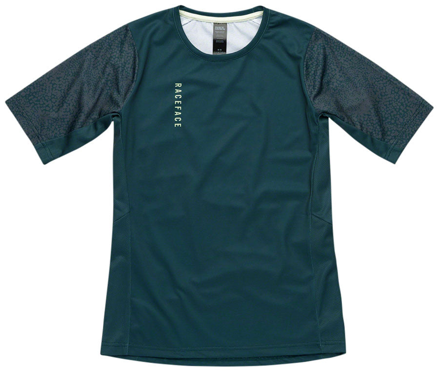 RaceFace Indy Jersey - Short Sleeve, Women's, Pine, Small