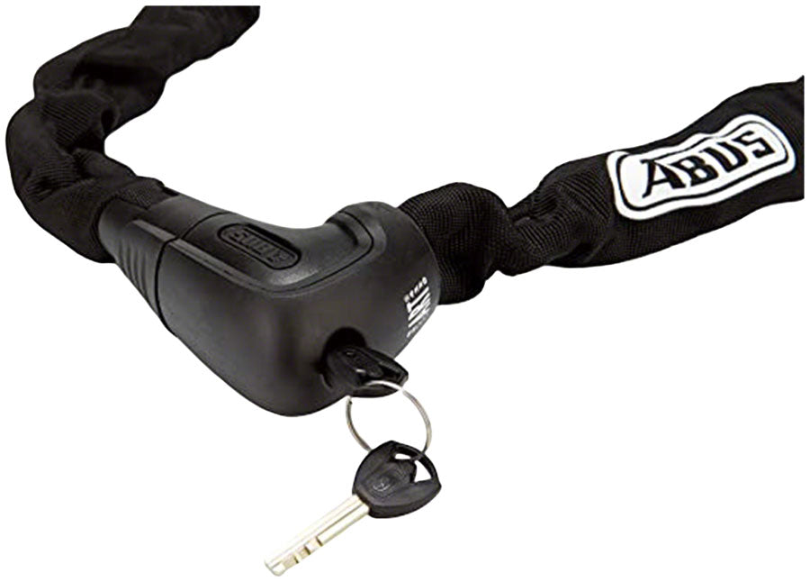 Abus 9809K/170 Steel-O-Chain Key Lock - Black