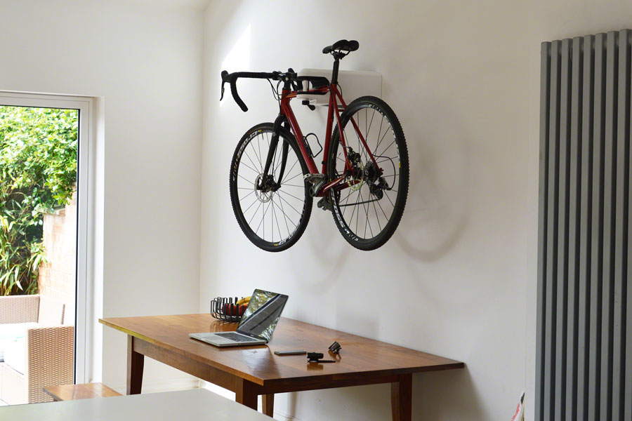 Hiplok Airlok Secured Wall Mount Frame Lock: White