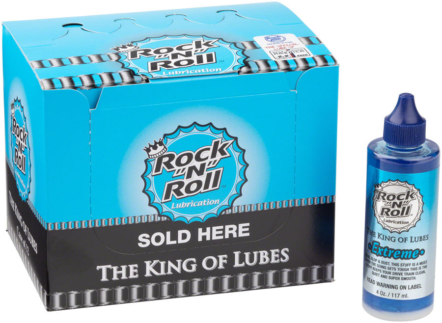 Rock-N-Roll Extreme Bike Chain Lube 4oz, Drip, POP Box of 12