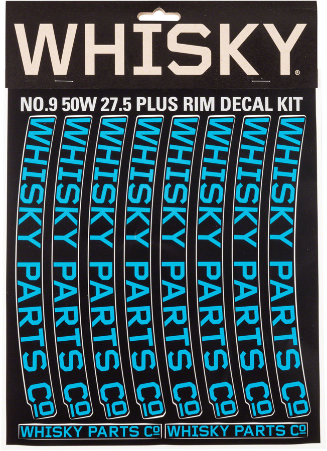 Whisky Parts Co. WHISKY 50w Decal Kit Bicycle Rim