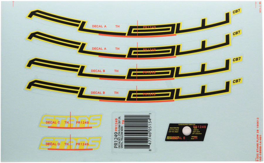Stan's No Tubes Stan's No Tubes Flow 29 in Bicycle Rim